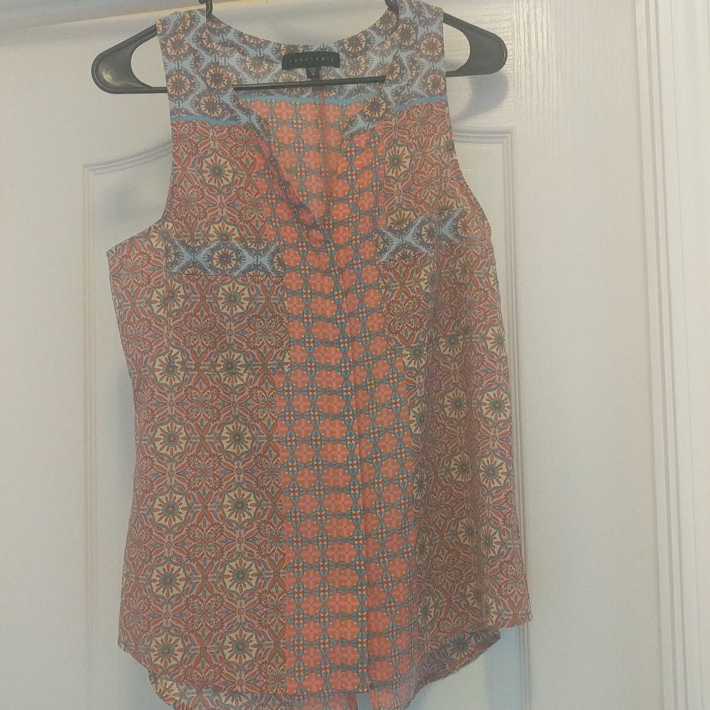 Anthropology sleeveless top